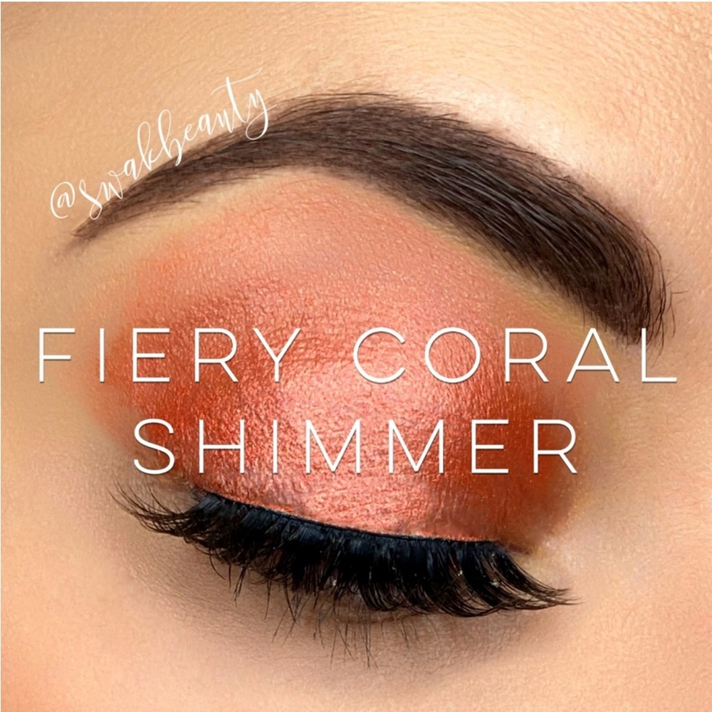 Shadow Sense by Senegence. Shade: Fiery Coral Shimmer, NWT.